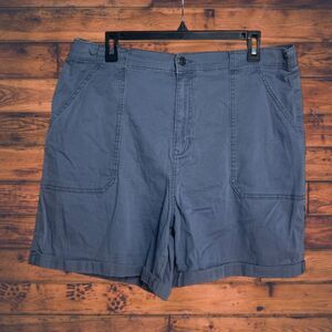 5 for $25🔥Gloria Vanderbilt Blue Khaki Shorts XL